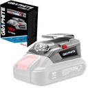 USB-АДАПТЕР - СВЕТОДИОДНЫЙ ФОНАРЬ Energy+ ГРАФИТ 58G025