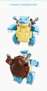 FIGÚRKA KOCKY POKEMON BLASTOISE SADA KOCKY 385 dielikov. EAN (GTIN) 6955265615121