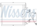 CONDENSADOR DE ACONDICIONADOR OPEL SIGNUM 2.8 3.0 03-08 VECTRA C 2.8 3.0 03-08 