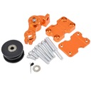 НАТЯЖИТЕЛЬ ЦЕПИ ДЛЯ НАПРАВЛЯЮЩЕЙ МОТОЦИКЛА СДВИГАЮЩИЙ РОЛИК CNC ОРАНЖЕВЫЙ