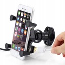 ДЕРЖАТЕЛЬ ДЛЯ МОТОЦИКЛА X ТЕЛЕФОНА USB РУЛЬ