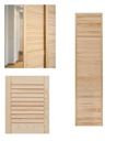 Ажурная дверь с деревянным фасадом 43,5х29,4