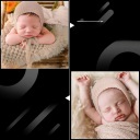 БЕЗПЕЧНИЙ ПЕЛЕНАЛЬНИЙ КОМПЛЕКТ З ШАПОЧКОЮ ДЛЯ ФОТОГРАФУВАННЯ НЕМОВЛЯТ БЕЖЕВИЙ