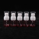 5ks prenosných fliaš rozprašovač na parfumy prázdny ružový Druh cestovné atomizéry