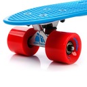 METEOR SKATEBOARD PLASTIC FISK, неоновый синий