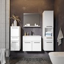 Meble do łazienki biały połysk Rita