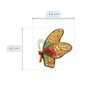 PINETS Разноцветная брошь-бабочка-насекомое с красивыми стразами