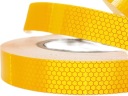 СВЕТООТРАЖАЮЩАЯ САМОКЛЕЯЩАЯСЯ ЛЕНТА, ЖЕЛТАЯ, СВЕТООТРАЖАЮЩАЯ, 2,5 см