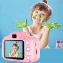 Digitálny fotoaparát pre deti Fotografický s pamäťovou kartou 16 GB HRY FULL HD Optický zoom 2