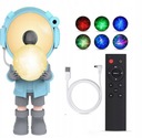 PROJEKTOR GWIAZD NIEBA LED LAMPKA NOCNA RZUTNIK ASTRONAUTA 360 BLUE