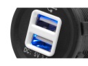 МОТОЦИКЛЕТНІ ГНІЗДА 2 X USB – 3.1 A NA КЕРМА  фото 9
