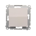 SIMON 54 ОДИНАРНАЯ КНОПКА ВЫКЛЮЧАТЕЛЯ, БЕЛАЯ