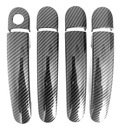 Накладки на дверные ручки SEAT LEON 1 1999 - 2006 карбон