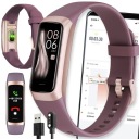 SMARTWATCH ЖЕНСКИЕ МУЖСКИЕ ЧАСЫ SMARTBAND SPORT MENU PL PULSE ВОДОНЕПРОНИЦАЕМЫЕ