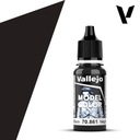 VALLEJO Model Color Gloss Black 18мл / краситель