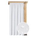 ZASŁONA WATERPROOF WODOODPORNA 155x240 NA TARAS WODOSZCZELNA OGRÓD BIAŁA