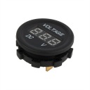 МОНИТОР НАПРЯЖЕНИЯ ВОЛЬТМЕТР МОТОЦИКЛЕТНЫЙ 12-24V СИНИЙ ПОДСВЕТКА  фото 6