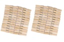 Pracie kľučky drevené sponky 48 ks EAN (GTIN) 5903822662492