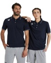 Хлопковая рубашка-поло унисекс Arena Team Poloshirt Solid Navy R.M