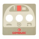 НАКЛЕЙКА ПАНЕЛЬ УПРАВЛЕНИЯ / КОНСОЛЬ COMAC VISPA 35