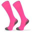 Носки спортивные 80% микрофибра COMPRESSION - розовые