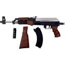 PUŠKA NA GULIČKY 6mm AK47 REPLIKA ZBRANE AK-47 KALAŠNIKOV DOSAH 40M Hrdina žiadny