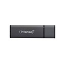 Флеш-накопитель Intenso Alu Line USB 2.0, 4 ГБ, серебристый — элегантный и прочный