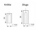 nástavec na pánty 13,5 mm komplet čierny mat EAN (GTIN) 5907609710949