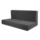2Pcs Camper Cushion Covers Replacement Stretch Soft Easy Fitted dark grey (17652189939) фото min 5