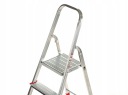 Лестница бытовая 5 ступеней алюминиевая 2,97 м+тележка