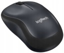 Беспроводная мышь Logitech M220 Silent 2,4 ГГц с бесшумной работой - черный