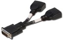 PRZEJŚCIÓWKA ADAPTER DMS59 NA 2 x VGA LINDY 41010