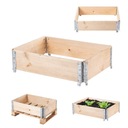 ДЕРЕВЯННЫЙ ПОДДОН 60 x 80 см КОНТЕЙНЕР ДЛЯ ПОДДОНОВ ТРАВНОЙ КОМНАТА