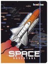 ШКОЛЬНАЯ ТРАНСЛЯЦИЯ С ЛАСТИКОМ А4 SPACE BAMBINO ROCKET