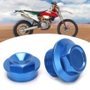 2PCS МОТОЦИКЛ ГАЙКА ОСІ ПЕРЕДНЯ M18X1.5 АЛЮМІНІЙ ЗАМІНА ДЛЯ M5  фото 16