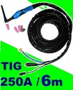 Кабель HANDLE длиной 6 м. Горелка TIG 26 WP26 Magnum Sherman IDEAL STAMOS SPARTUS