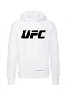 МУЖСКАЯ БЕЛАЯ ТОЛСТОВКА UFC MMA С КАПЮШОНОМ M