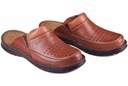 Pánske kožené papuče plné hnedé Kampol veľ.40 Pohlavie Výrobok pre mužov