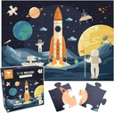 Hoppla Puzzle XXL „To the Moon” 48 db-os űrkaland 4 éves kortól
