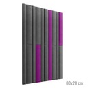 PANELE TAPICEROWANE ścienne PRACOWNIA tapicerska LONG wymiar 90x20 cm