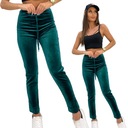 МЫ569 гл. ЖЕНСКИЕ ОДНОТОННЫЕ ВЕЛУРОВЫЕ БРЮКИ L/XL