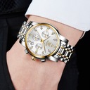 OLEVS 2858 Firemné hodinky Pánsky Chronograf Strojček quartzový