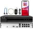 IP-рекордер с 8 каналами HiLook PoE на 4 Мп для 8 IP-камер