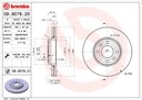 DISCS PADS FRONT BREMBO DACIA LODGY 