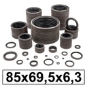 ПОРШНЕВОЕ КОЛЬЦО ПРИВОДА УПЛОТНЕНИЕ ПОРШНЯ GER OW1 K17 85x69,5x6,3