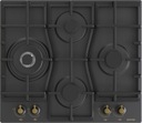 Gorenje GW6D42CLB Газовая варочная панель в стиле ретро с чугунной решеткой