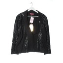 РИКАРДА М Жакет вязаный, размер ЕС 48, черный