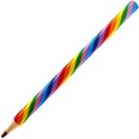 Толстый карандаш-карандаш Strigo Rainbow, разноцветный