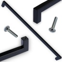 МЕБЕЛЬНАЯ РУЧКА LOFT ЧЕРНАЯ 700мм