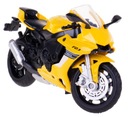 YAMAHA YZF-R1 KOVOVÝ MODEL MSZ 1:18 ŽLTÁ